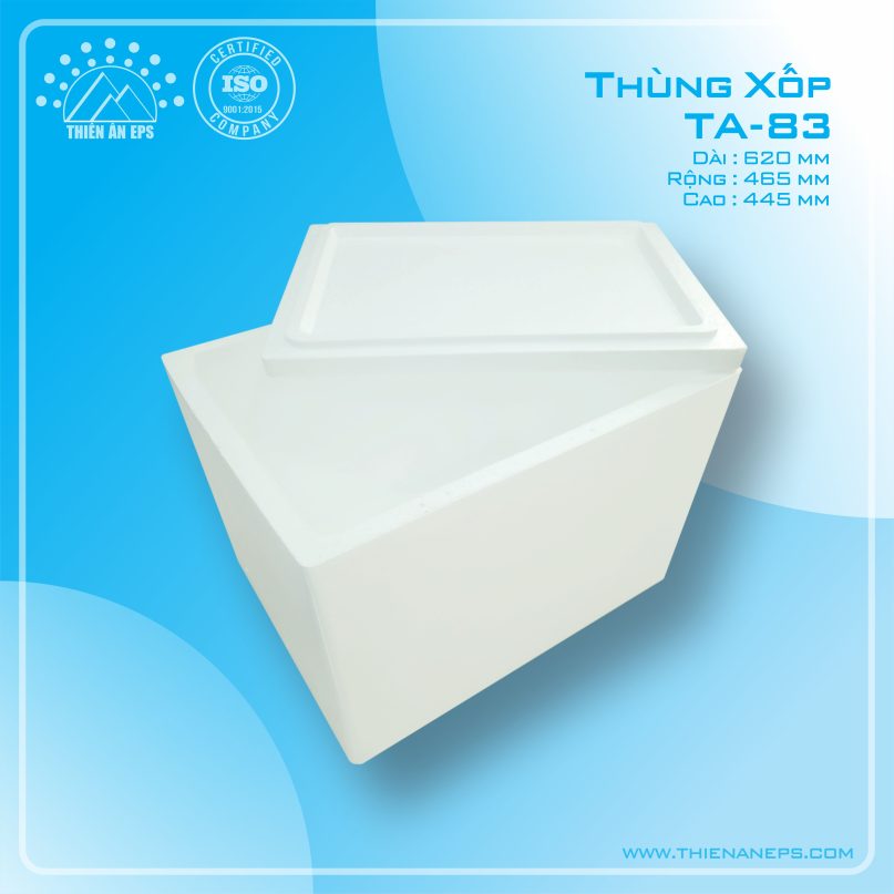 thùng mút xốp 83 eps