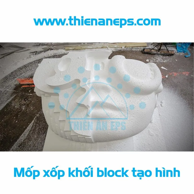 mốp xốp khối block tạo hình