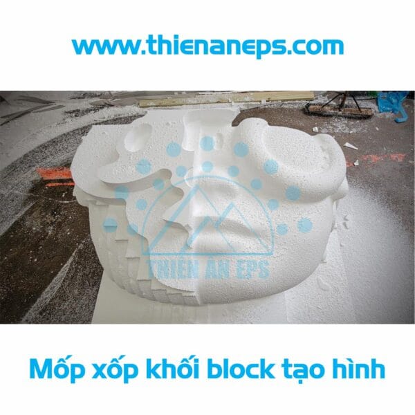 mốp xốp khối block tạo hình