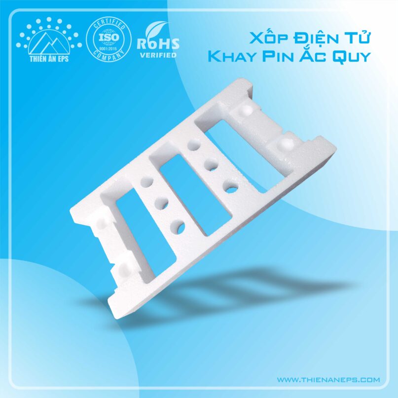 mút xốp eps khay pin ắc quy